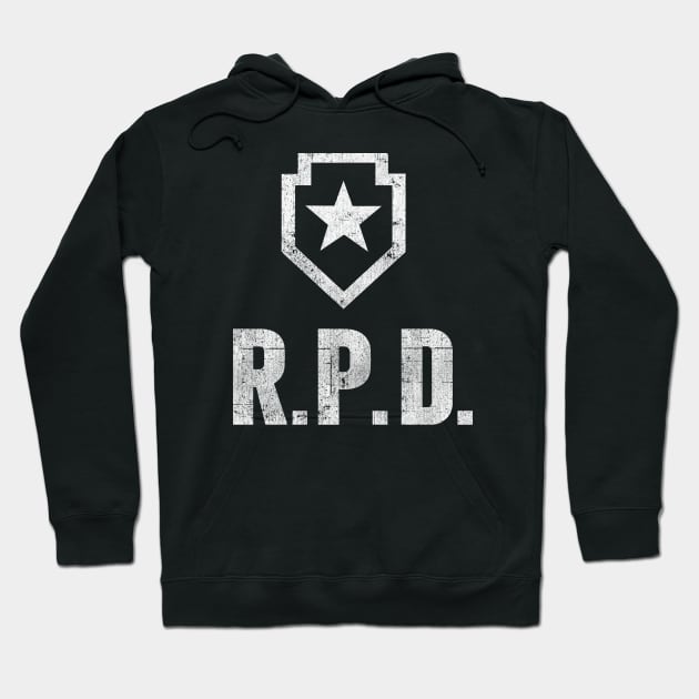 RPD Vintage Grunge Hoodie by allysontx